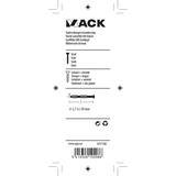 Mack 1017188 - clou à nervures en acier uk st. trempé + galvanisé 16 pièces 2,7 x 50 mm | 10 pièces - afbeelding 3