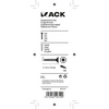 Mack 1017217 - vis pour panneaux d'aggloméré avec tête plaquée jaune 45 pcs 3,0 x 20 mm | 10 pièces