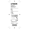 Mack 1017227 - vis pour panneaux d'aggloméré avec tête plaquée jaune 22 pcs 3,5 x 40 mm | 10 pièces