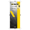 Mack 1017264 - vis pour panneaux d'aggloméré avec tête plaquée jaune. 5 pièces 6,0 x 70 mm | 10 pièces