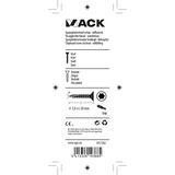 Mack 1017282 - spainplschr.vzkop-selfb. plaqué jaune 45 pièces 3,0 x 20 mm | 10 pièces - afbeelding 5