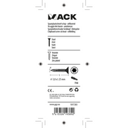 Mack 1017283 - spainplschr.vzkop-selfb. plaqué jaune 40 pièces 3,0 x 25 mm | 10 pièces - afbeelding 4