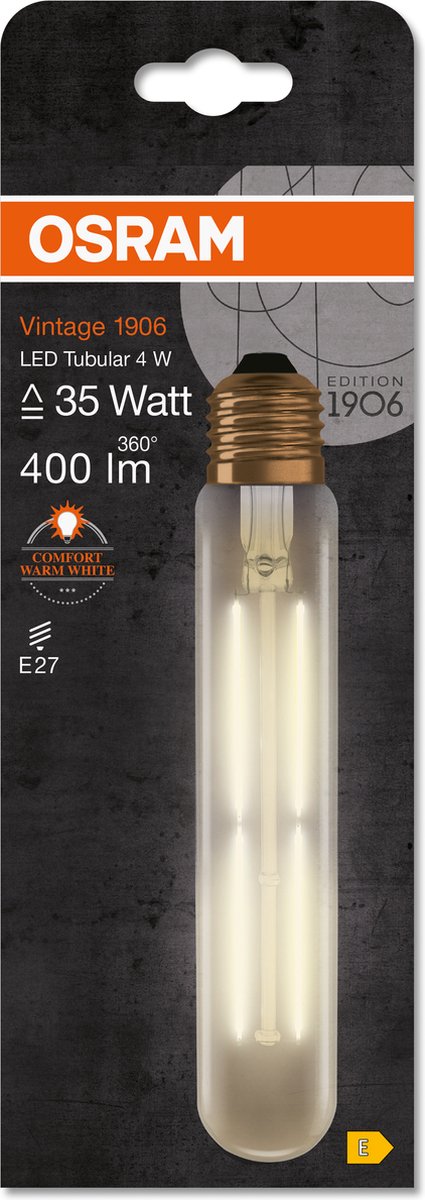 Osram LED filament E27 - 4W (35W) - lumière blanc chaud - non dimmable