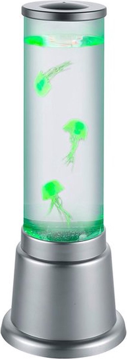 Rl live your light reality jelly - lampe de table - titane - incl. 1x SMD 6 W - interrupteur à cordon - changeur de couleurs RVB
