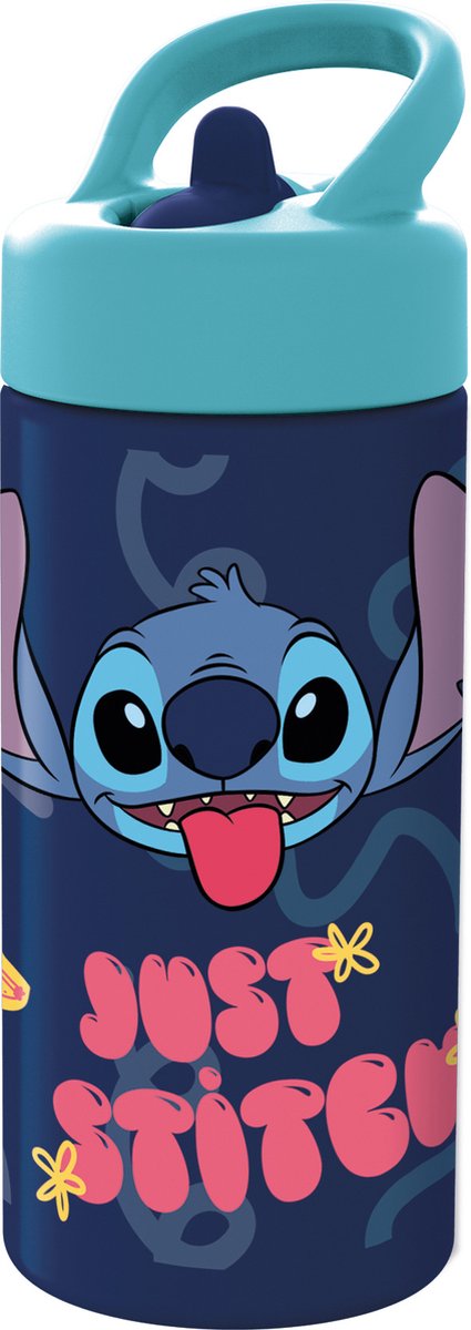Gourde Disney Lilo Stitch, sucrée - 410 ml - polypropylène