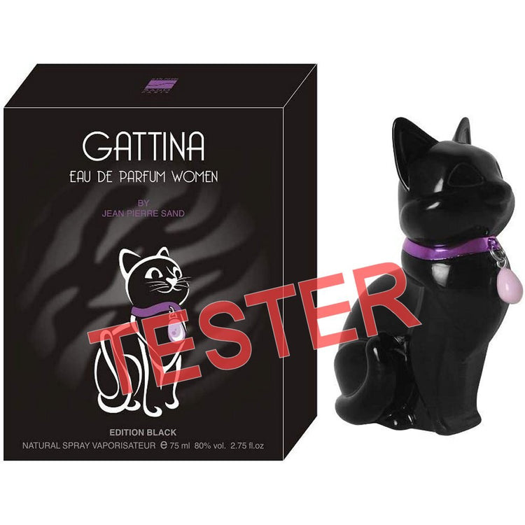 Jean-pierre sable testeur eau de parfum gattina noir pour femme 75 ml testeur