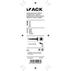 Mack 1017297 - spaanplschr.vzkop-selfb. plaqué jaune 18 pièces 4,0 x 40 mm | 10 pièces