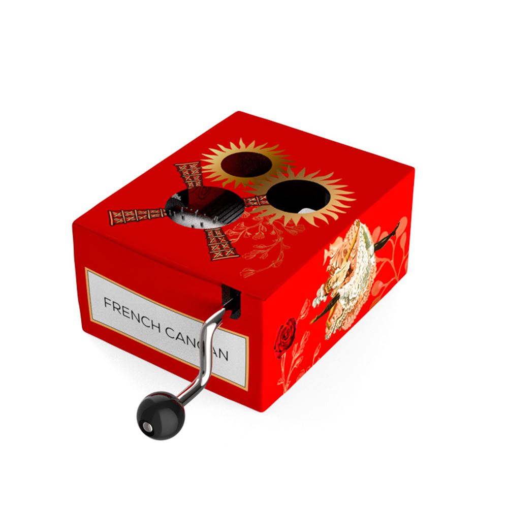 Musique qui tourne à la main : French Cancan.