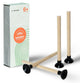 Woodsy 4 flèches pour arbalète. 18,5x1,2