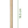 Woodsy 4 flèches pour arbalète. 18,5x1,2