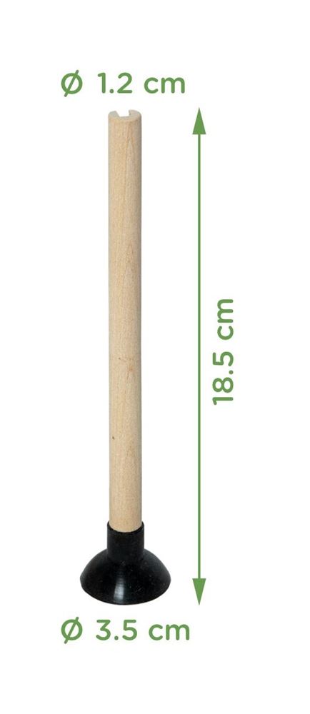 Woodsy 4 flèches pour arbalète. 18,5x1,2