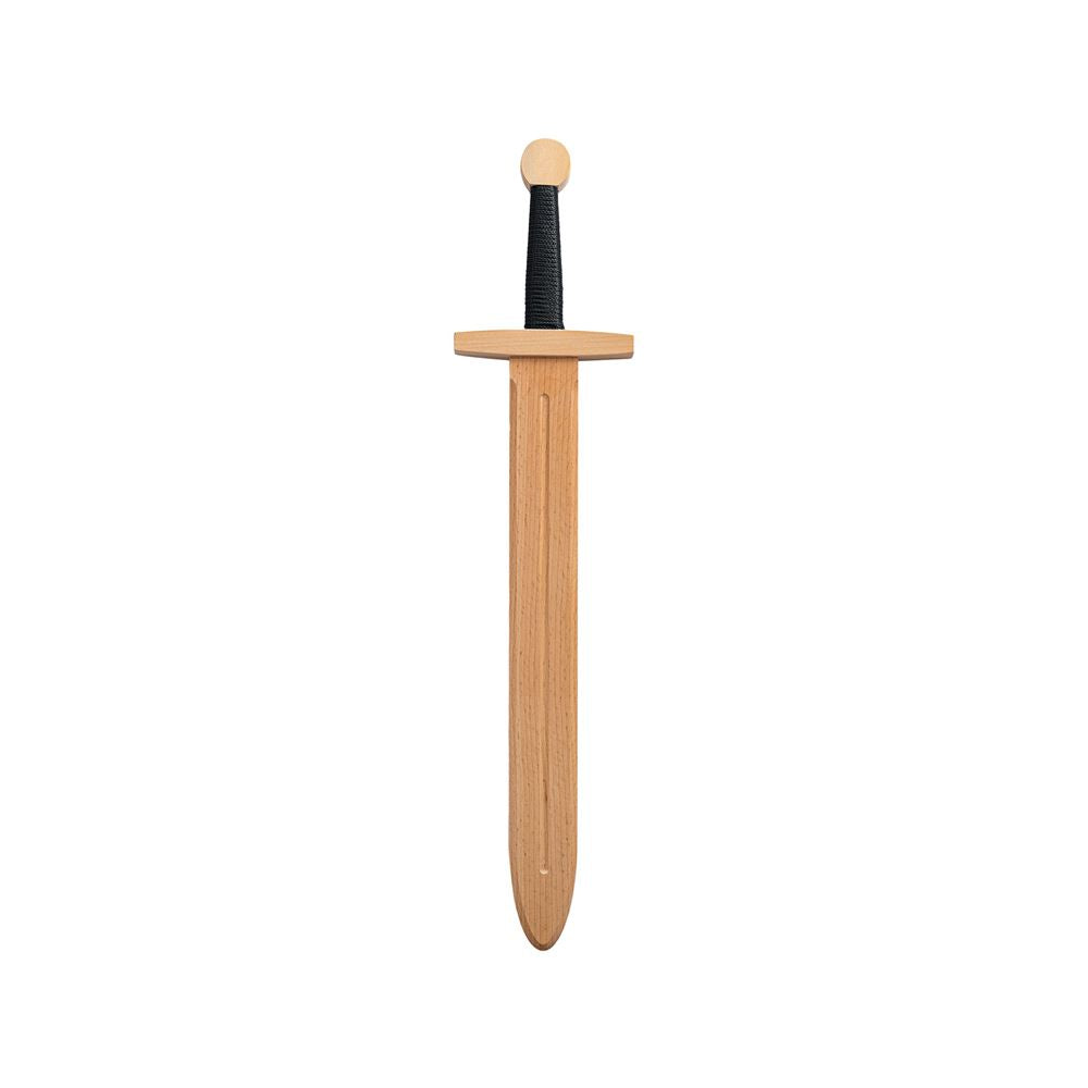 Grande épée en bois boisé. 57,5x12x5 cm