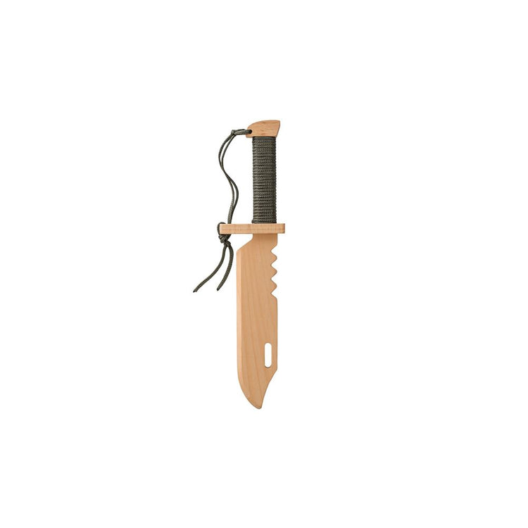 Couteau de survie en bois Woodsy. 35,5x8x5 cm
