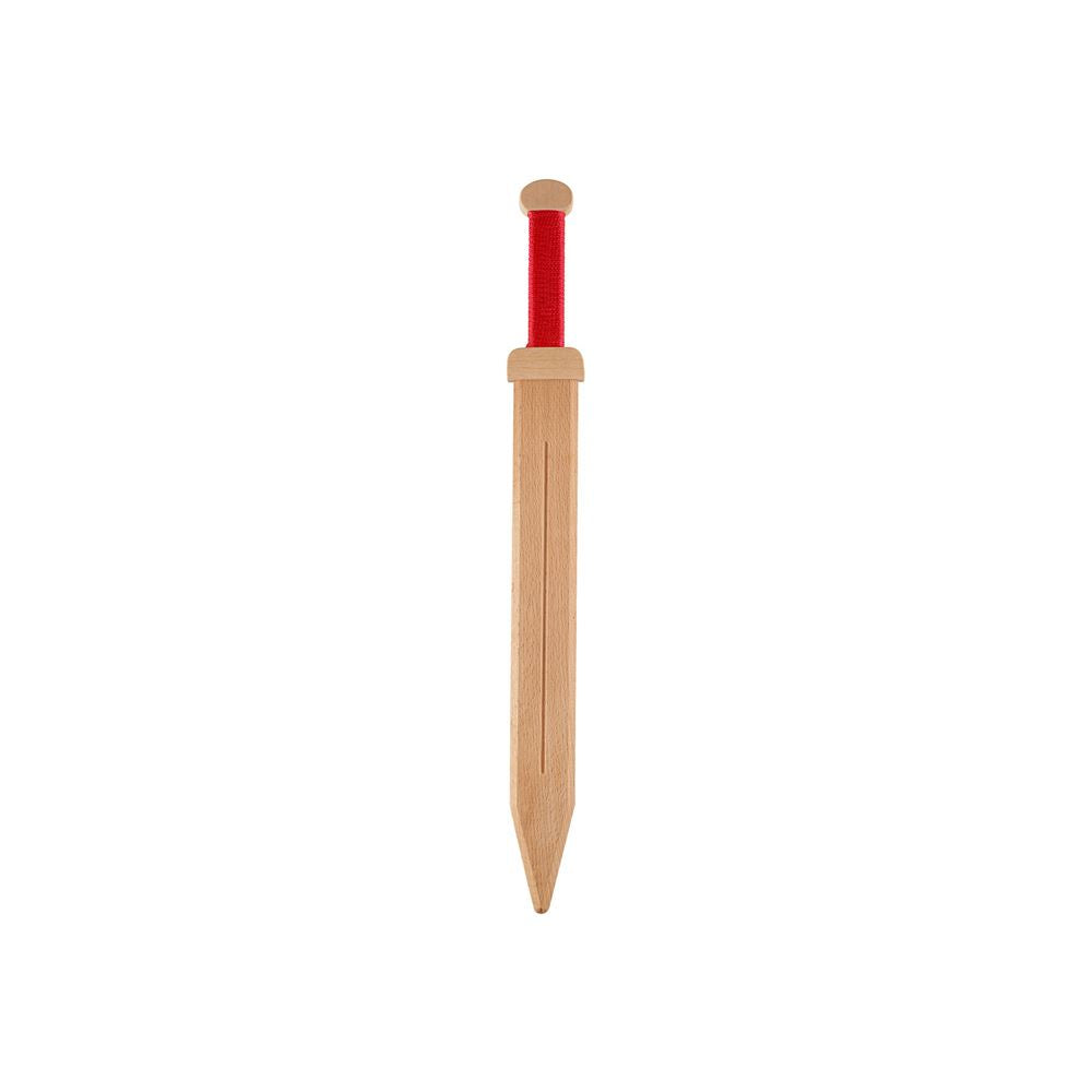 Épée romaine en bois boisé 53,5x6x5 cm