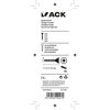 Mack 1017340 - vis pour plaques de plâtre phosph noir. 20 pièces 3,5 x 45 mm | 5 pièces