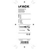 Mack 1017363 - vis à bois tête fraisée galvanisée 10 pcs 5,0 x 40 mm | 10 pièces