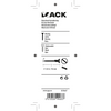 Mack 1019647 - vis à bois tête fraisée laiton 14pcs 3.0 x 16 mm | 10 pièces