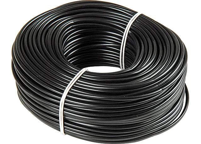 Herhth + bus tubes isolants 3 mm 50m Soft PVC noir