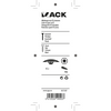 Mack 1017397 - capuchon pour pz writing art. noir 40 pièces pz 2 | 10 pièces
