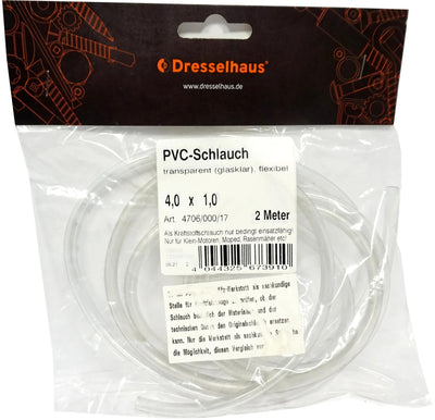 TUBE DOSHELHAUS PVC 6.0X1.2 2M DOSHELH. Persp. Flexib.
