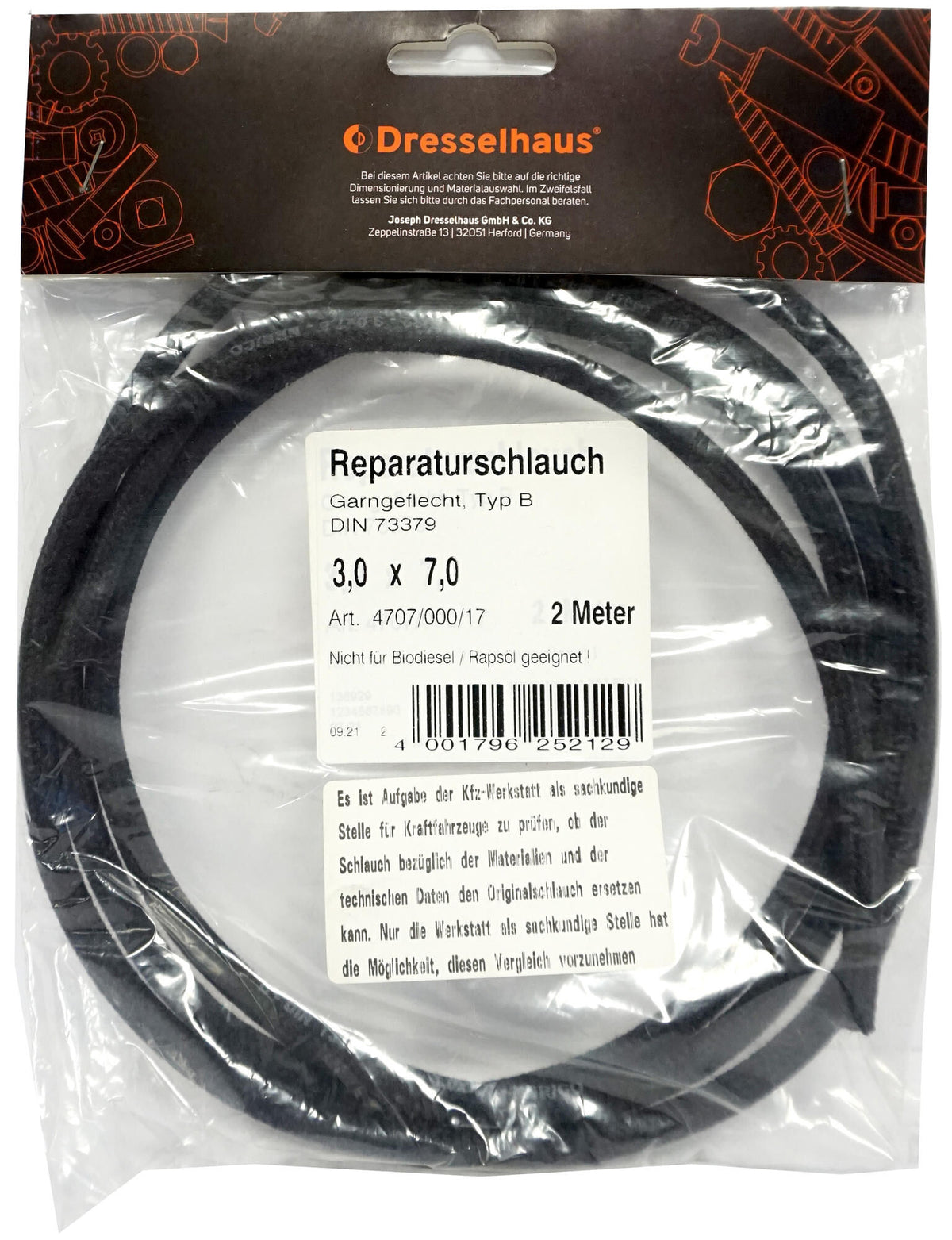Tyr à carburant de Doichelhaus 9.5x14.0 DIBELH. 4707 2m