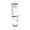 Mack 1017488 - vis à métal galvanisée. tête + écrou plaqué 30pcs m3 x 10 mm | 10 pièces
