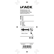 Mack 1017509 - vis à métal galvanisée. tête + écrou plaqué 9 pcs m6 x 25 mm | 10 pièces - afbeelding 3