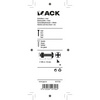 Mack 1017550 - boulon de chauffage + écrou acier galvanisé 10 pcs m6 x 16 mm | 5 pièces