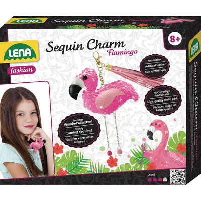 Making Oku lena ensemble de porte-clés flamant rose