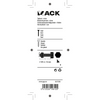 Mack 1017599 - boulon de robinet + écrou en acier galvanisé 15 pcs m5 x 16 mm | 10 pièces