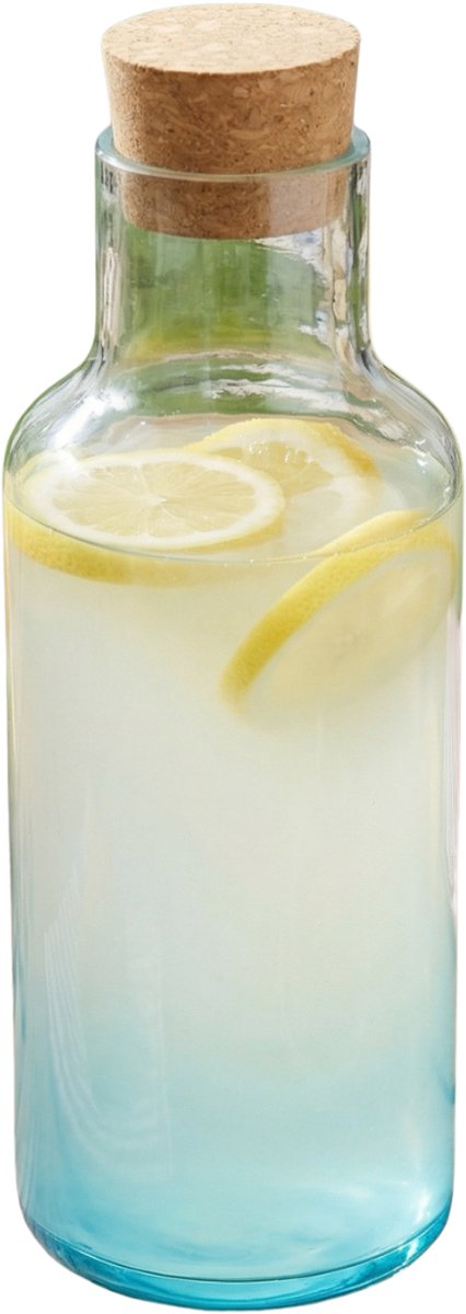 Bouteille en verre Alpina effet fumée