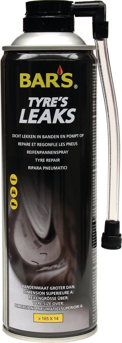 Réparation de pneus fuites de pneus Bar's 500ml (1830993)