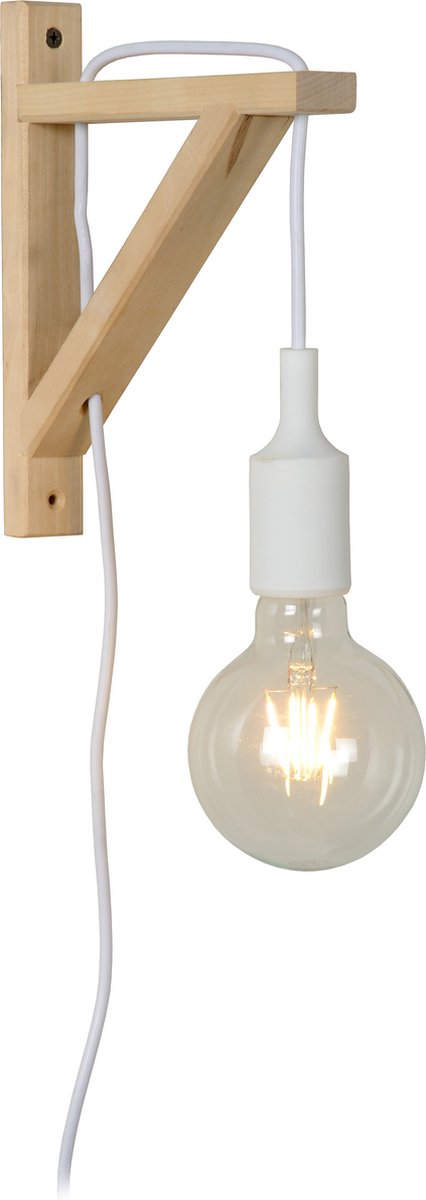 Lucide fix - applique - 1xe27 - blanc