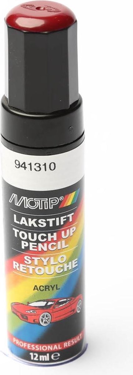 Motip 941310 - stylo peinture automobile - rouge - 12 ml