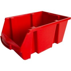 Poubelle de rangement viso spacy4r 10l 21,5 x 33,5 x 15 cm rouge