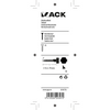 Mack 1019770 - boulon fileté à bois en acier inoxydable 2 pcs 8 x 70 mm | 10 pièces
