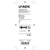 Mack 1019825 - vérin à vis métal. tête + écrou inox 7 pcs m5x20 | 10 pièces