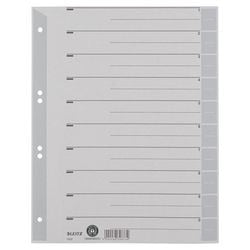 Onglets leitz carton kraft gris a4 100 pièces