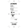 Mack 1017895 - cheville creuse en nylon 4 pcs tc | 5 pièces