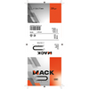Mack 1017951 - acier de base galvanisé 250 gr 1,8 x 15 mm | 5 pièces