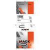 Mack 1017954 - acier de base galvanisé 250 gr 3,0 x 30 mm | 5 pièces