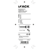 Mack 1017956 - vis pour panneaux d'aggloméré avec tête plaquée jaune 200pcs 2,5 x 12 mm | 10 pièces