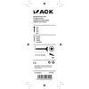 Mack 1017987 - vis pour panneaux d'aggloméré avec tête plaquée jaune. 27 pièces 5,0 x 45 mm | 5 pièces