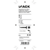 Mack 1018018 - spainplschr.vzkop-auto-assemblage plaqué jaune 28 pièces 4,5 x 50 mm | 5 pièces