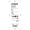 Mack 1018057 - vis autotaraudeuse à tête cylindrique galvanisée. 82 pièces 3,5 x 9,5 mm | 10 pièces