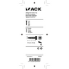 Mack 1018069 - vis autotaraudeuse à tête cylindrique galvanisée. 42 pièces 4,2 x 25 mm | 5 pièces