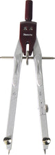 Boussole à réglage rapide Aristo - géocollège - longueur 170 mm - diamètre 340 mm - rouge vin - ar-55441