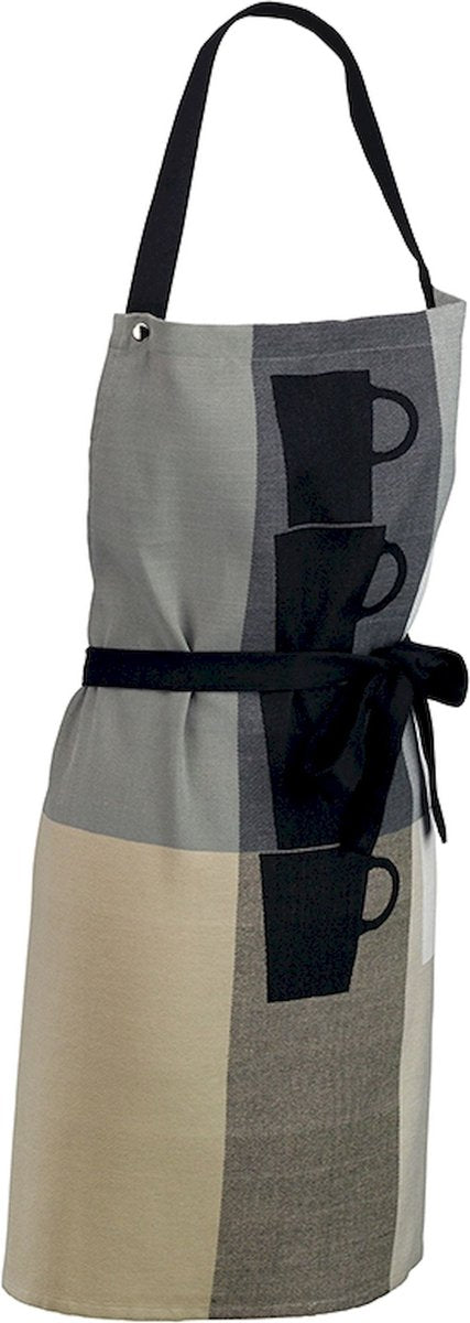 Kela cuisine - tablier de cuisine tabea lot de 2 - plastique - gris
