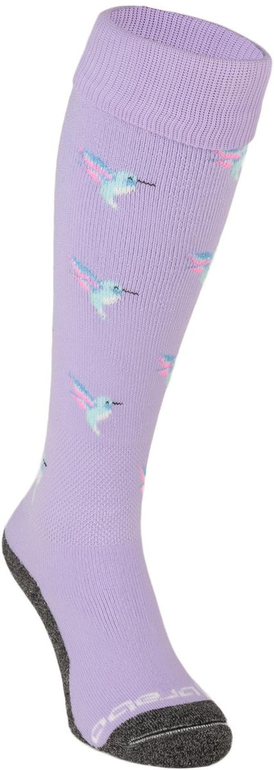 Brabo bc8660a chaussettes colibri violet chaussettes de sport unisexes - violet