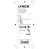 Mack 1018085 - vis autoperceuse à tête cylindrique galvanisée. 65 pièces 4,2 x 25 mm | 5 pièces